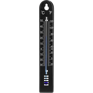Thermomètre universel (-30/50C) 17cm noir