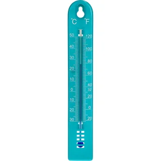 Thermomètre universel (-30/50C) 17cm bleu