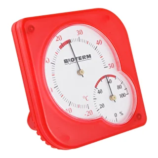 Thermomètre intérieur bimétallique avec hygromètre (-20/50C) mix