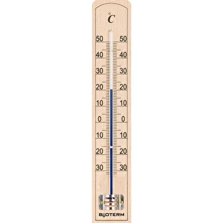 Thermomètre de chambre capillaire renforcé (-30/50C) 20cm
