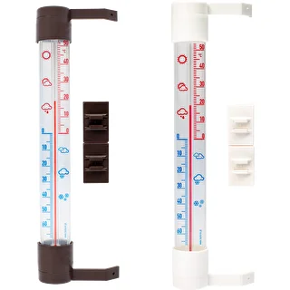 Thermomètre ext. avec échelle transp. (-70/50C)23cm mix