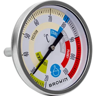 Thermomètre pour distillation (20/110C) 5,5cm