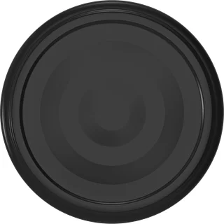 Couvercle fi53 noir - 10 pcs.