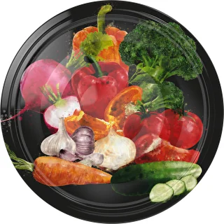 Bouchon fi66 légumes noirs - 10 pièces.
