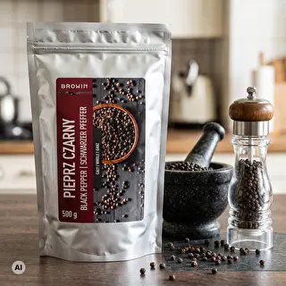 Poivre noir en grains, 500 g – photo 4
