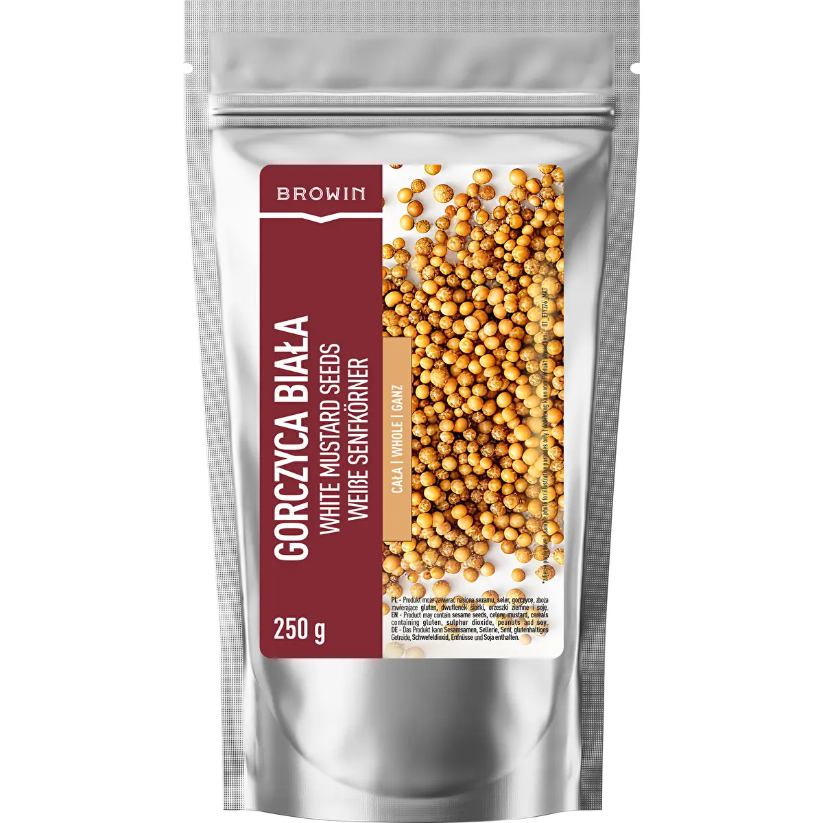 Graines de moutarde blanche, 250 g