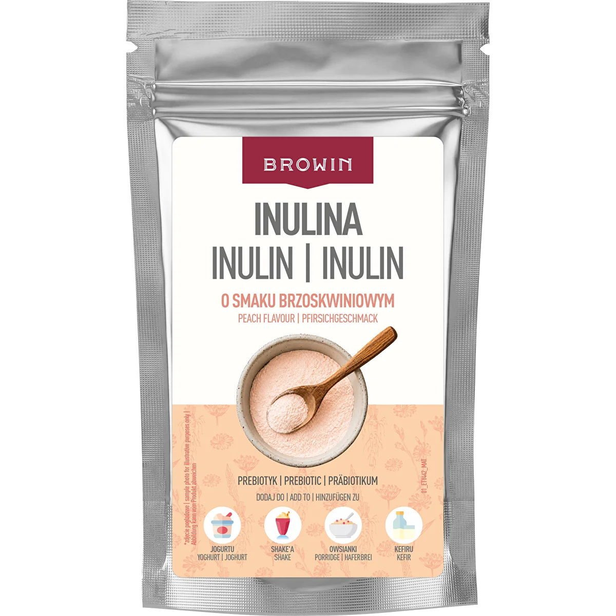 Inuline saveur pêche, 100 g