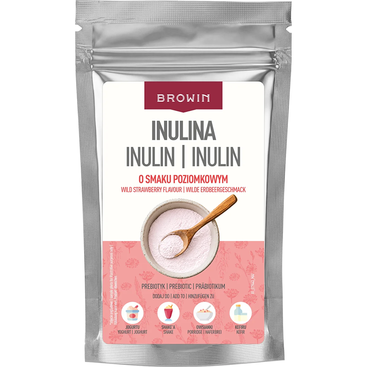Inuline saveur fraise des bois, 100 g