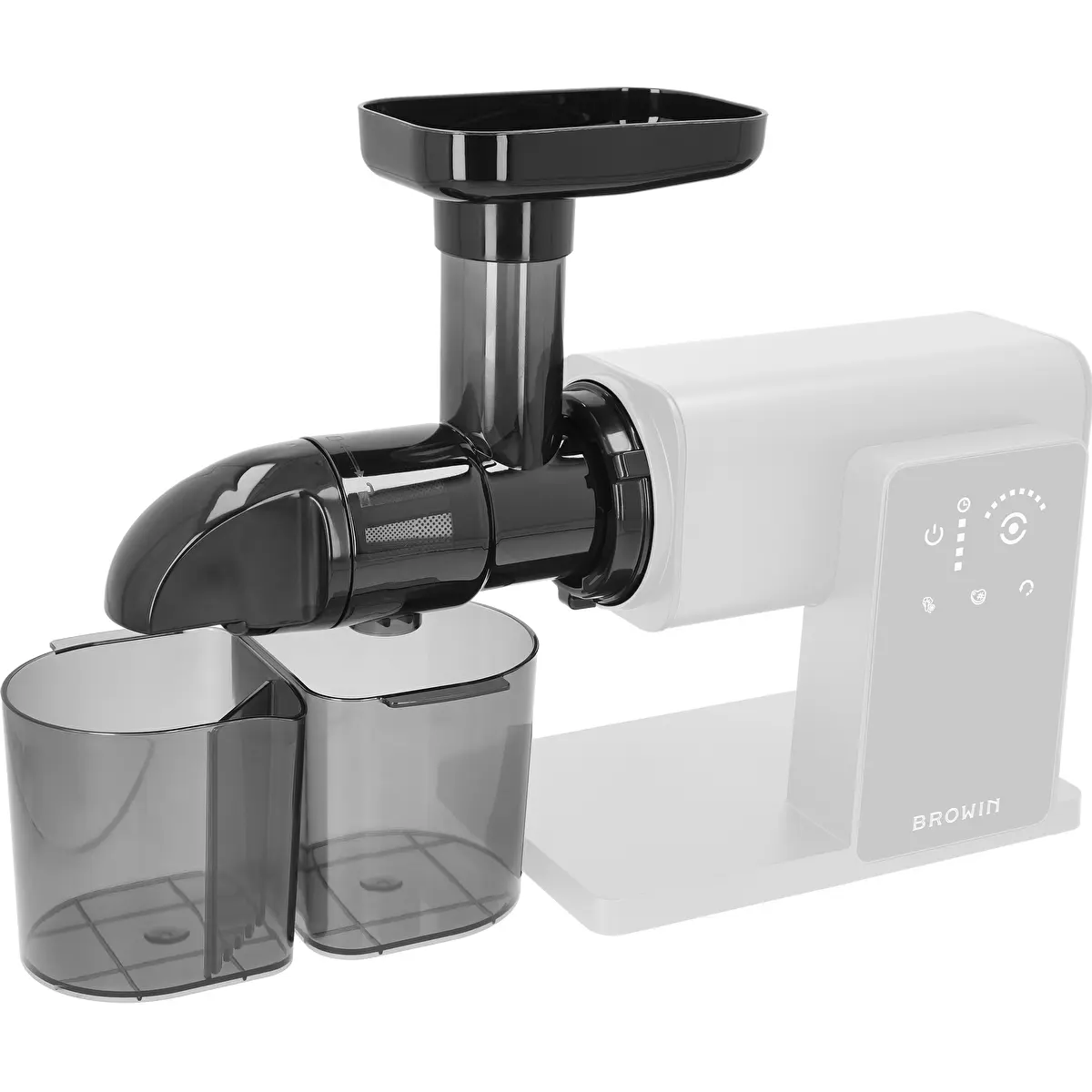 Extracteur de jus à rotation lente pour hachoir multifonction Browin n° 311057