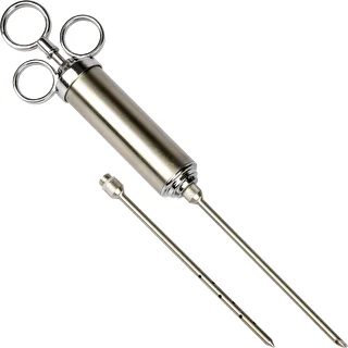 Injecteur en acier inoxydable 60ml + 2 aiguilles