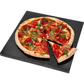 Pierre à pizza en granit 37 x 35 cm