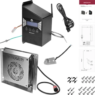 Kit de modules électriques avec contrôleur Wi‑Fi – dragON IQ 1,5 kW, pour fumoirs de jardin – photo 2