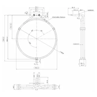 Résistance pour fumoir - 1,5 kW – photo 4