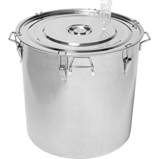 Récipient en acier inoxydable 161L avec couvercle – photo 3