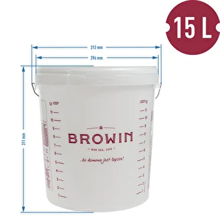 Récipient de fermentation - impression, couvercle, 15 L – photo 10