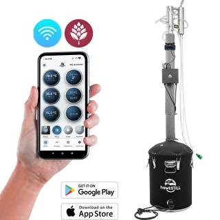 Kit de distillation hawkSTILL « Doigts froids » 60 L + système Wi‑Fi IQ avec écran LCD