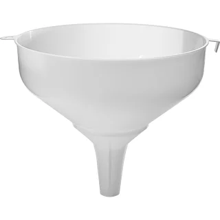 Entonnoir en plastique blanc diamètre 25cm