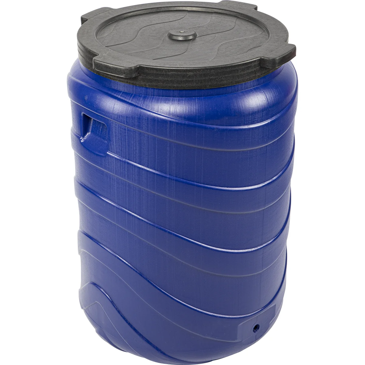 Tonneau pour conserves 240L bleu