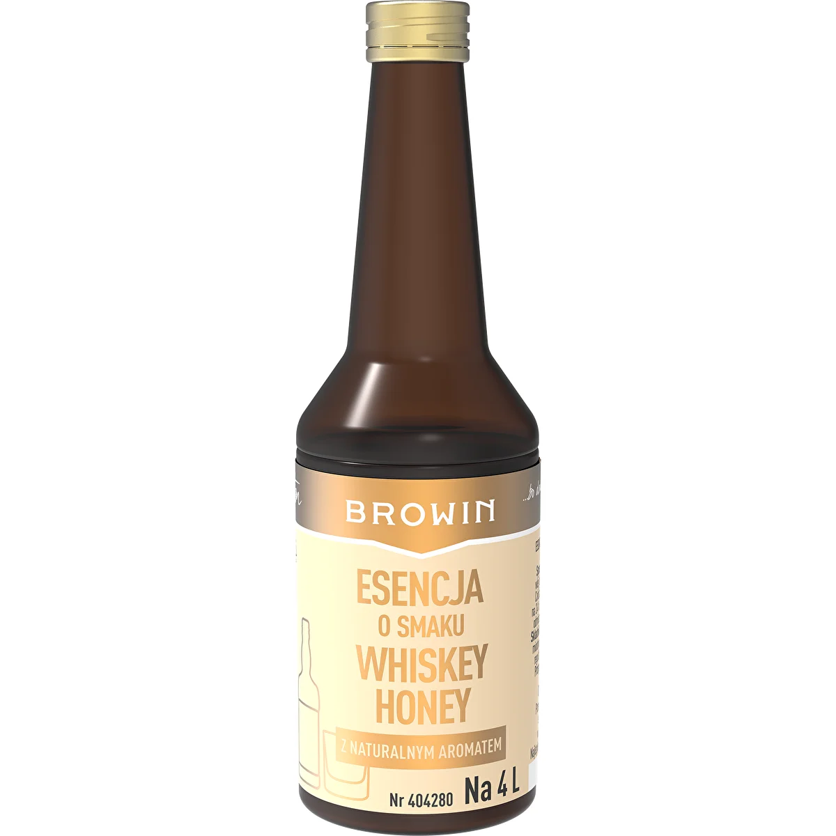 Essence saveur Whisky Miel pour 4 L - 40 ml