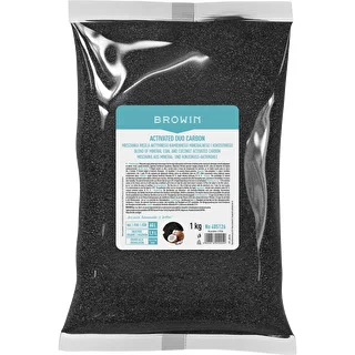 Activated Duo Carbon - mélange de charbon actif minéral (pierre) et de coco, 1 kg, pour 60 L