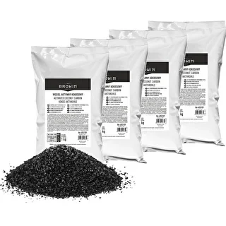 Charbon actif de coco 1 kg x 4 - ensemble