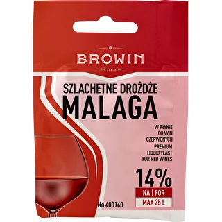 Levures œnologiques Malaga, 20 ml