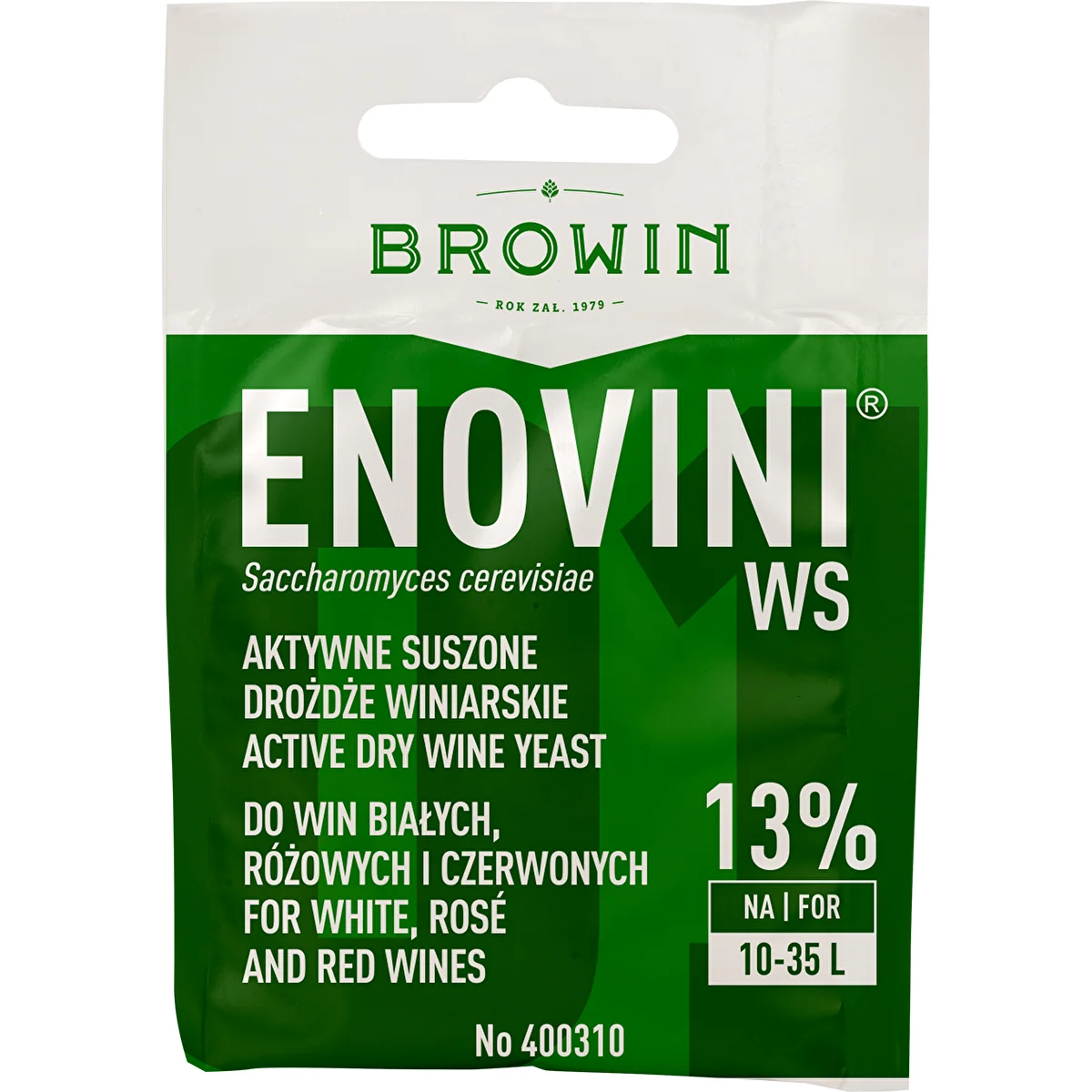 Levures de vinification Enovini® WS, 7 g