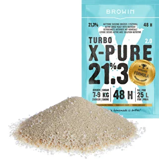 Levures Turbo X-Pure 21,3 % 48 h, 25 L – photo 3