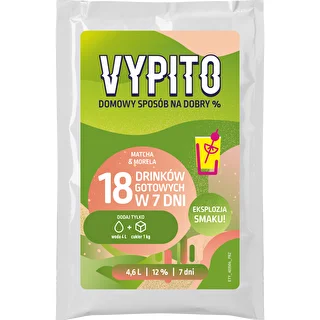 VYPITO 12 %, sachet pour 18 cocktails - Matcha-Abricot, 126 g