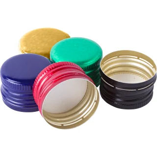 Capsule à vis pour bouteilles Ø 28/18 – assortiment – lot de 100