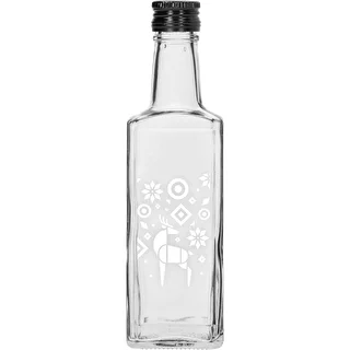 Bouteille Receptura, 250 ml avec bouchon à vis – Renne de Noël – photo 1