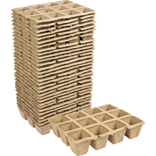 Pots en papier 4,5x5x4,5 cm, 30 pièces