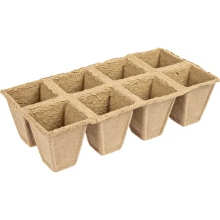 Pots en papier 6x6x6 cm, 5 pièces.