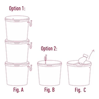 Récipient de fermentation - impression, couvercle, 15 L – photo 9
